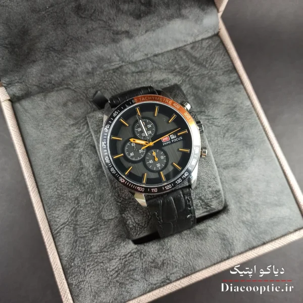 ساعت مچی مردانه اورجینال موتور ژاپن برند مینی فوکوس مدل Mf0029G.2 بند چرم - تصویر 11