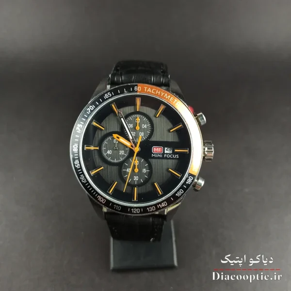 ساعت مچی مردانه اورجینال موتور ژاپن برند مینی فوکوس مدل Mf0029G.2 بند چرم - تصویر 2