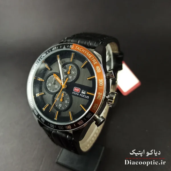 ساعت مچی مردانه اورجینال موتور ژاپن برند مینی فوکوس مدل Mf0029G.2 بند چرم - تصویر 3