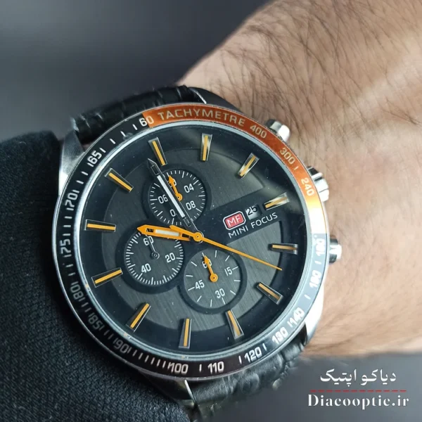 ساعت مچی مردانه اورجینال موتور ژاپن برند مینی فوکوس مدل Mf0029G.2 بند چرم - تصویر 9