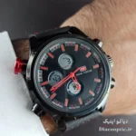 ساعت مچی مردانه اورجینال موتور ژاپنی دو زمانه برند مینی فوکوس مدل Mf0066G.02 بند چرم - تصویر 10