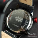ساعت مچی مردانه اورجینال موتور ژاپنی دو زمانه برند مینی فوکوس مدل Mf0066G.02 بند چرم - تصویر 6