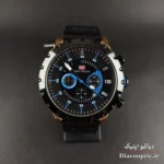 ساعت مچی مردانه اورجینال موتور ژاپن برند مینی فوکوس سه موتور مدل Mf0079G.02 بند چرم - تصویر 2