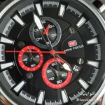 ساعت مچی مردانه اورجینال موتور ژاپنی برند مینی فوکوس سه موتور مدل Mf0083G.01 بند چرم - تصویر 11