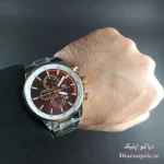 ساعت مچی مردانه اورجینال موتور ژاپنی برند مینی فوکوس سه موتور مدل Mf0085G.01 - تصویر 8