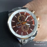ساعت مچی مردانه اورجینال موتور ژاپنی برند مینی فوکوس سه موتور مدل Mf0085G.01 - تصویر 9