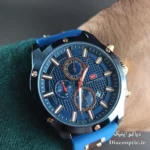 ساعت مچی مردانه اورجینال موتور ژاپن برند مینی فوکوس سه موتور مدل Mf0089G.04 بند رابر - تصویر 8
