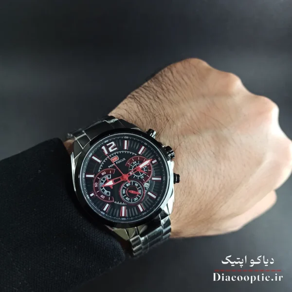 ساعت مچی مردانه اورجینال موتور ژاپنی برند مینی فوکوس مدل Mf0104G.01 - تصویر 8