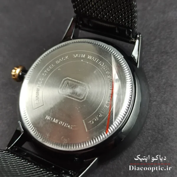 ساعت مچی مردانه اورجینال موتور ژاپن برند مینی فوکوس مدل Mf0115G.01 بند حصیری - تصویر 6