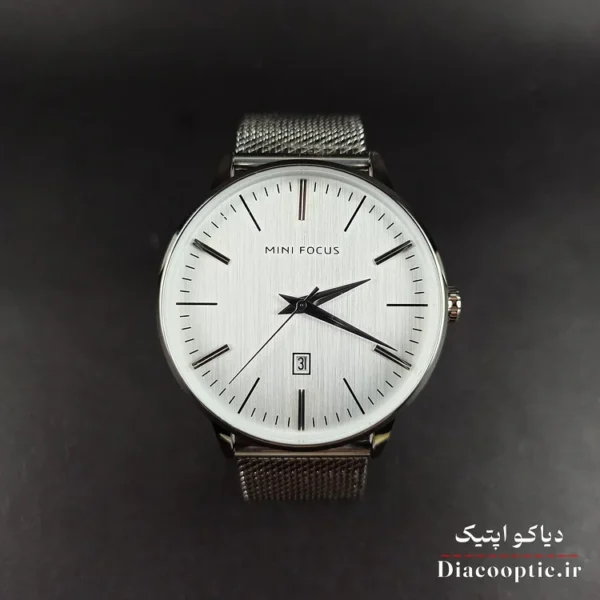 ساعت مچی مردانه اورجینال موتور ژاپن برند مینی فوکوس مدل Mf0115G.05 بند حصیری - تصویر 2