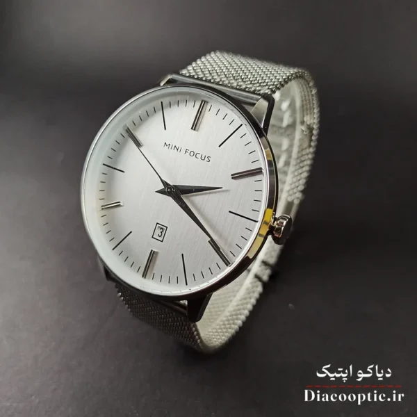 ساعت مچی مردانه اورجینال موتور ژاپن برند مینی فوکوس مدل Mf0115G.05 بند حصیری - تصویر 3