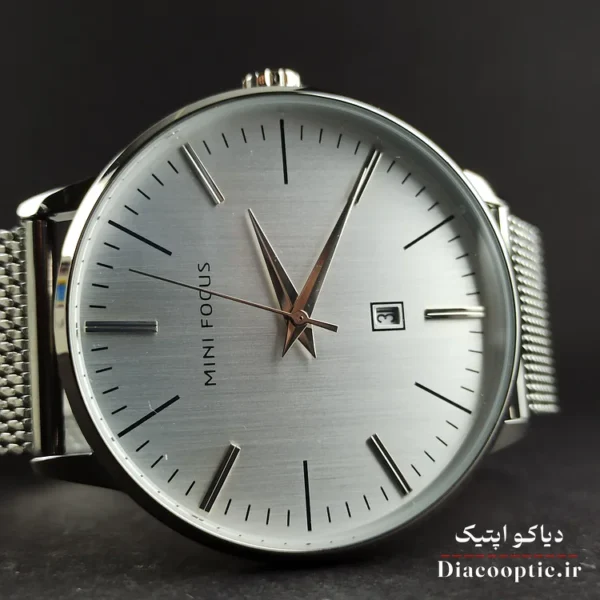 ساعت مچی مردانه اورجینال موتور ژاپن برند مینی فوکوس مدل Mf0115G.05 بند حصیری - تصویر 4