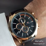 ساعت مچی مردانه اورجینال موتور ژاپنی برند مینی فوکوس سه موتور مدل Mf0129G.02 بند چرم - تصویر 9