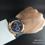 ساعت مچی مردانه اورجینال موتور ژاپنی برند مینی فوکوس سه موتور مدل Mf0130G.03 بند چرم - تصویر 8