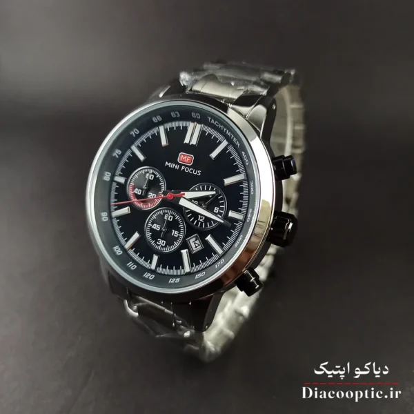 ساعت مچی مردانه اورجینال موتور ژاپنی برند مینی فوکوس سه موتور مدل Mf0133G.03 - تصویر 3
