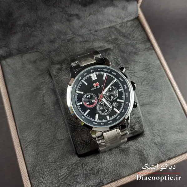 ساعت مچی مردانه اورجینال موتور ژاپنی برند مینی فوکوس سه موتور مدل Mf0133G.04 - تصویر 10