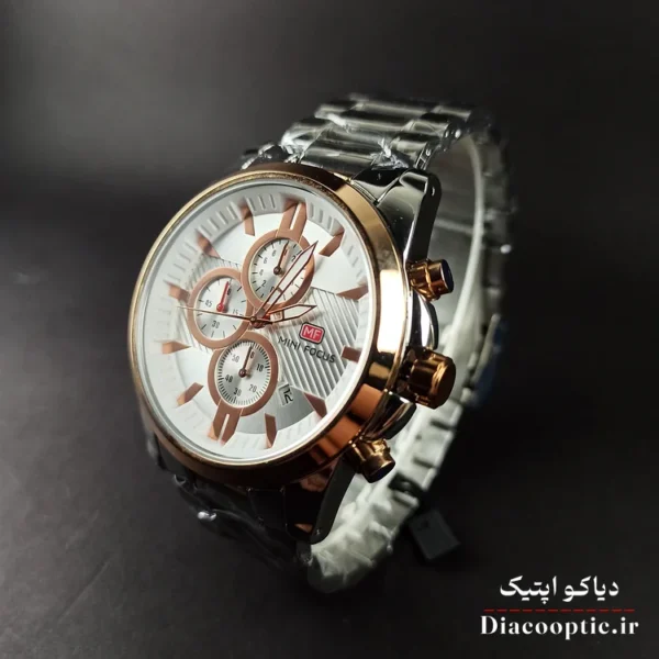 ساعت مچی مردانه اورجینال موتور ژاپنی برند مینی فوکوس سه موتور مدل Mf0134G.02 - تصویر 3
