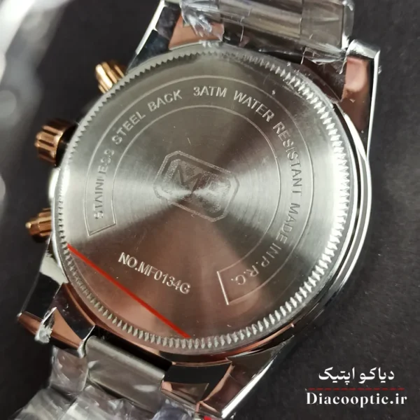 ساعت مچی مردانه اورجینال موتور ژاپنی برند مینی فوکوس سه موتور مدل Mf0134G.02 - تصویر 5