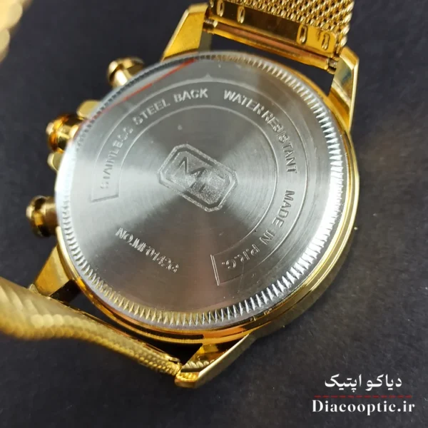 ساعت مچی مردانه اورجینال موتور ژاپن برند مینی فوکوس سه موتور مدل Mf0142G.03 بند حصیری - تصویر 6