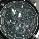 ساعت مچی مردانه اورجینال موتور ژاپنی برند مینی فوکوس سه موتور مدل Mf0161G.04 بند چرم - تصویر 13