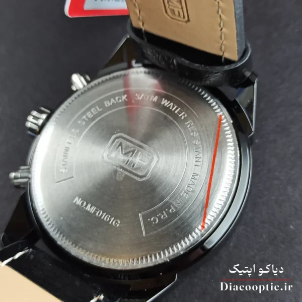 ساعت مچی مردانه اورجینال موتور ژاپنی برند مینی فوکوس سه موتور مدل Mf0161G.04 بند چرم - تصویر 6