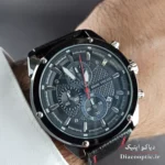 ساعت مچی مردانه اورجینال موتور ژاپنی برند مینی فوکوس سه موتور مدل Mf0161G.04 بند چرم - تصویر 9