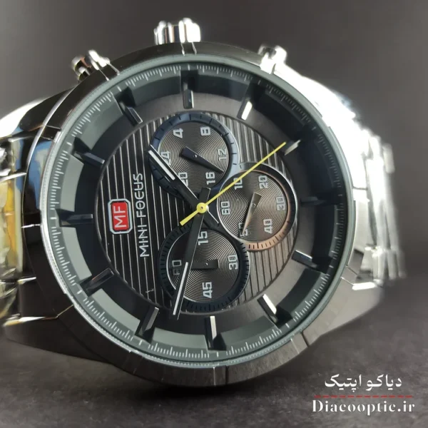ساعت مچی مردانه اورجینال موتور ژاپنی برند مینی فوکوس سه موتور مدل Mf0170G.03 - تصویر 4
