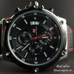 ساعت مچی مردانه اورجینال موتور ژاپنی برند مینی فوکوس سه موتور مدل Mf0175G.02 بند چرم - تصویر 4