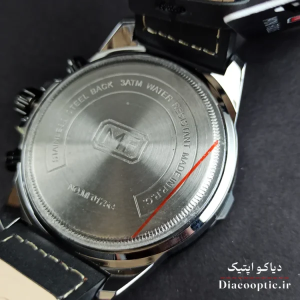 ساعت مچی مردانه اورجینال موتور ژاپنی برند مینی فوکوس سه موتور مدل Mf0175G.02 بند چرم - تصویر 6