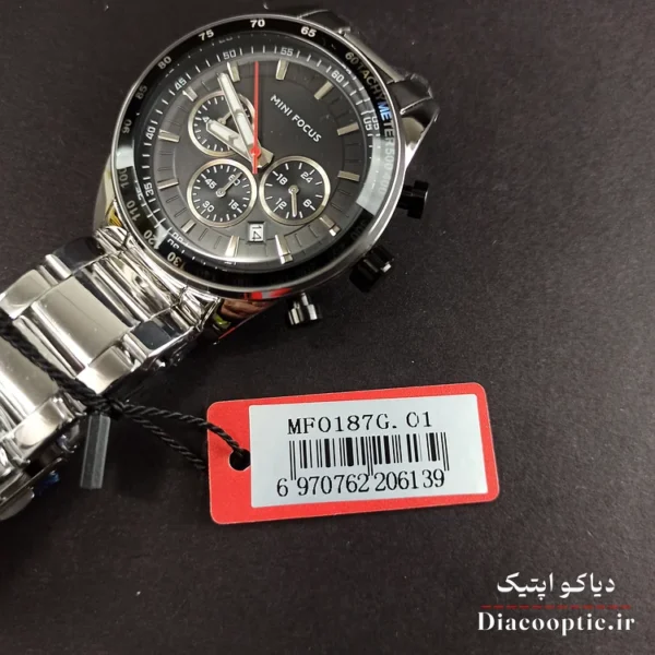 ساعت مچی مردانه اورجینال موتور ژاپنی برند مینی فوکوس سه موتور مدل Mf0187G.01 - تصویر 9