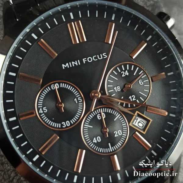ساعت مچی مردانه اورجینال موتور ژاپنی برند مینی فوکوس سه موتور مدل Mf0188G.01 - تصویر 10