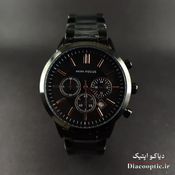 ساعت مچی مردانه اورجینال موتور ژاپنی برند مینی فوکوس سه موتور مدل Mf0188G.01 - تصویر 2