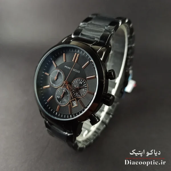ساعت مچی مردانه اورجینال موتور ژاپنی برند مینی فوکوس سه موتور مدل Mf0188G.01 - تصویر 3