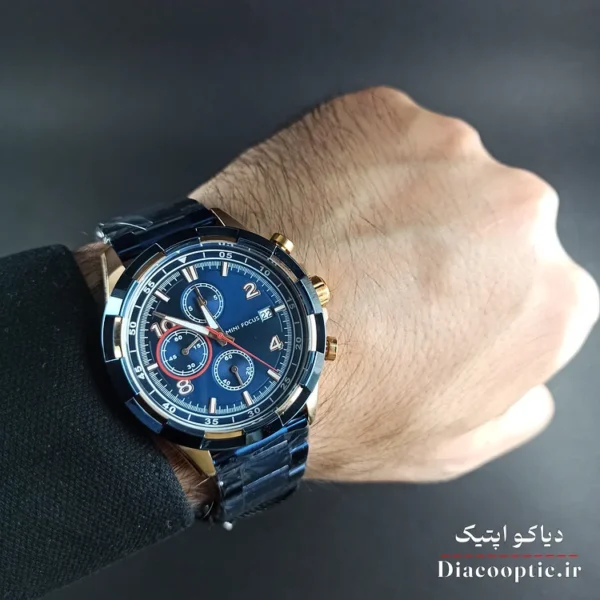 ساعت مچی مردانه اورجینال موتور ژاپنی برند مینی فوکوس سه موتور مدل Mf0198G.01 - تصویر 7