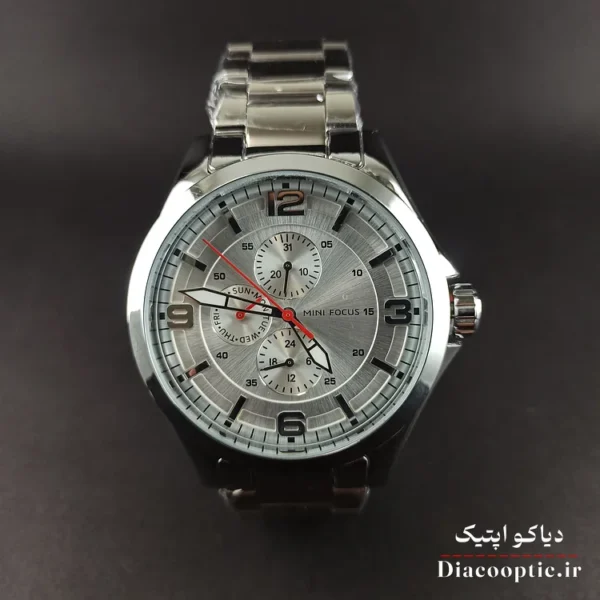 ساعت مچی مردانه اورجینال موتور ژاپنی برند مینی فوکوس سه موتور مدل Mf0199G.01 - تصویر 2