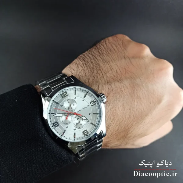 ساعت مچی مردانه اورجینال موتور ژاپنی برند مینی فوکوس سه موتور مدل Mf0199G.01 - تصویر 7
