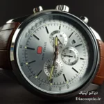 ساعت مچی مردانه اورجینال موتور ژاپن برند مینی فوکوس سه موتور مدل Mf0199G.02 بند چرم - تصویر 4
