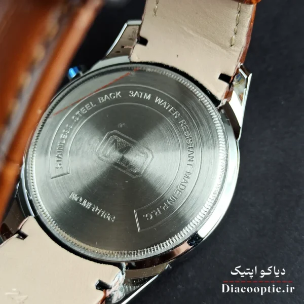 ساعت مچی مردانه اورجینال موتور ژاپن برند مینی فوکوس سه موتور مدل Mf0199G.02 بند چرم - تصویر 6