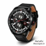 ساعت مچی مردانه اورجینال موتور ژاپن برند مینی فوکوس سه موتور مدل Mf0202G.01 بند چرم