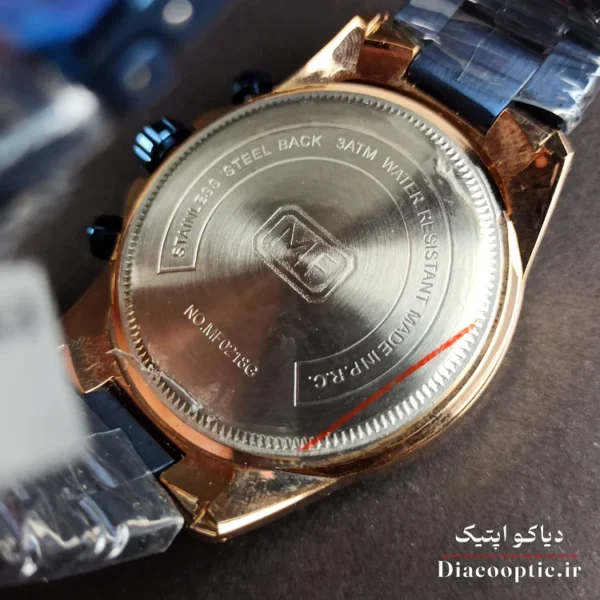 ساعت مچی مردانه اورجینال موتور ژاپنی برند مینی فوکوس سه موتور مدل Mf0218G.01 - تصویر 6