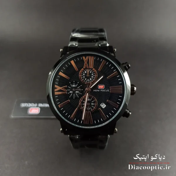 ساعت مچی مردانه اورجینال موتور ژاپنی برند مینی فوکوس سه موتور مدل Mf0219G.04 - تصویر 2