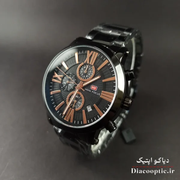 ساعت مچی مردانه اورجینال موتور ژاپنی برند مینی فوکوس سه موتور مدل Mf0219G.04 - تصویر 3