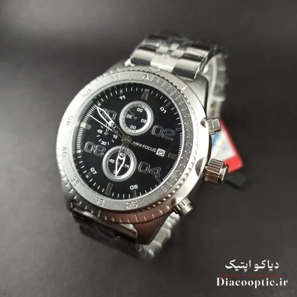 ساعت مچی مردانه اورجینال موتور ژاپنی برند مینی فوکوس سه موتور مدل Mf0230G.02 - تصویر 3