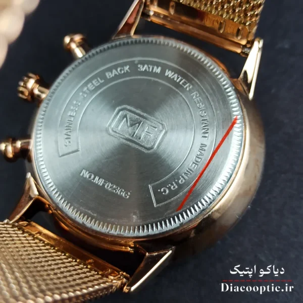 ساعت مچی مردانه اورجینال موتور ژاپن برند مینی فوکوس سه موتور مدل Mf0236G.2 بند حصیری - تصویر 6