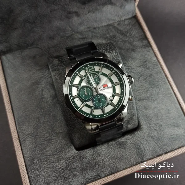 ساعت مچی مردانه اورجینال موتور ژاپنی برند مینی فوکوس سه موتور مدل Mf0237G.03 - تصویر 10