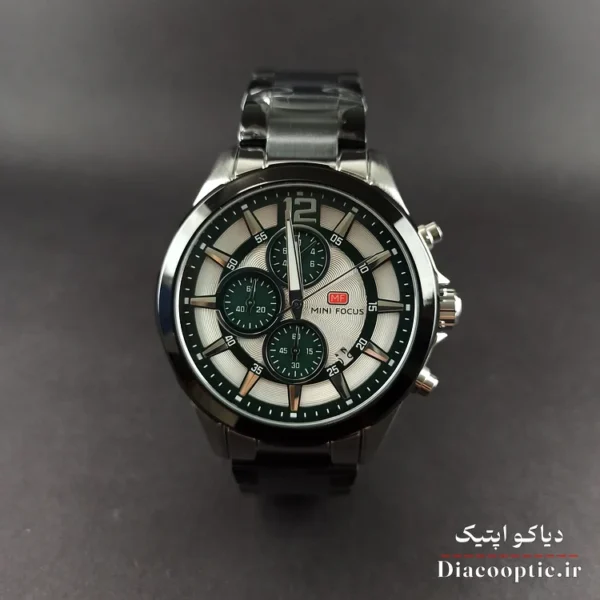 ساعت مچی مردانه اورجینال موتور ژاپنی برند مینی فوکوس سه موتور مدل Mf0237G.03 - تصویر 2
