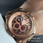 ساعت مچی مردانه اورجینال موتور ژاپنی برند مینی فوکوس سه موتور مدل Mf0246G.04 بند رابر - تصویر 8