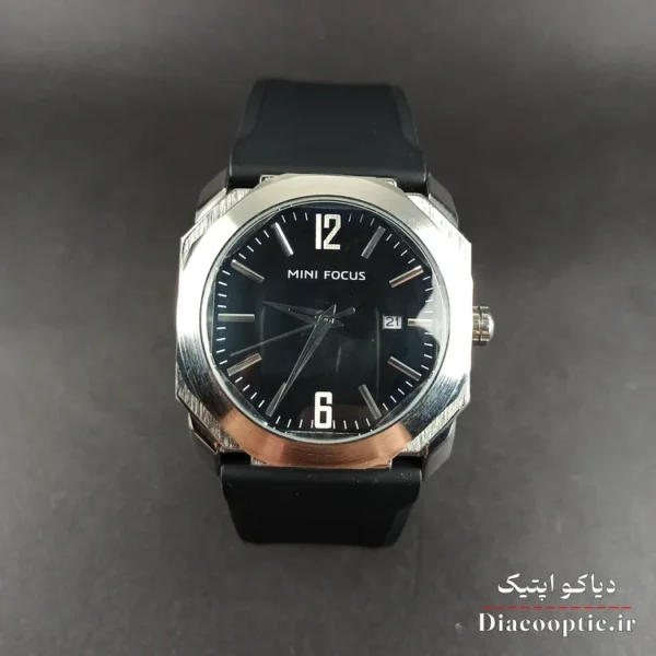 ساعت مچی مردانه اورجینال موتور ژاپن برند مینی فوکوس مدل Mf0248G.01 بند رابر - تصویر 2