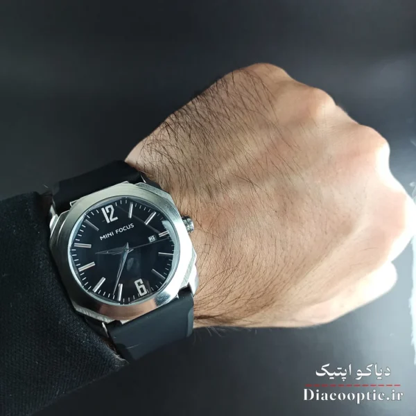 ساعت مچی مردانه اورجینال موتور ژاپن برند مینی فوکوس مدل Mf0248G.01 بند رابر - تصویر 8