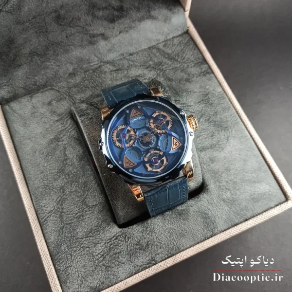 ساعت مچی مردانه اورجینال موتور ژاپن برند مینی فوکوس مدل Mf0249G.04 بند چرم - تصویر 12